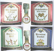 4 Bieretiketten aus Jena