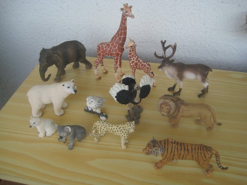 Schleich tiere wildlife - ,