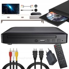 1080P HD CD DVD Spieler mit USB AV Anschluss mit Fernbedienung für TV Player