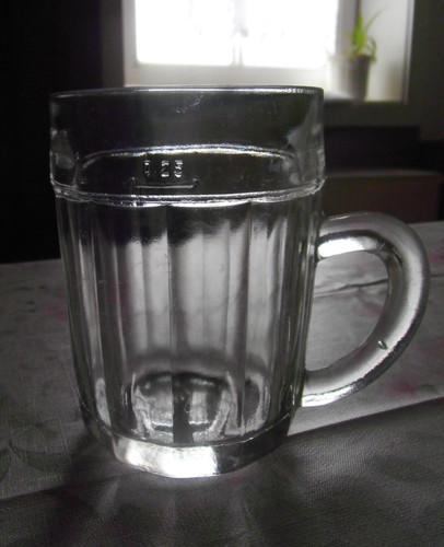 Bierkrug henkelglas l - bierkrug, 0,25