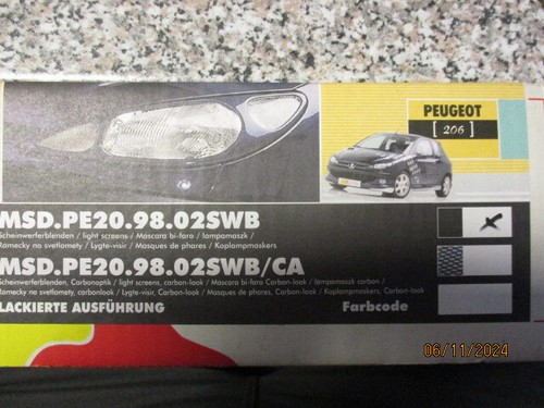 Scheinwerferblenden peugeot - scheinwerferblenden,