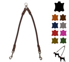 Hundeleine Fettleder