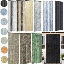 Flauschvorhang Fadenvorhang Chenille Fliegenschutz Vorhang Türvorhang Chenille D
