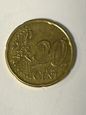 20 Cent Münze Irland 2002 Keltische Harfe