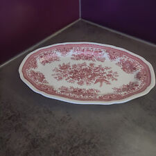 Villeroy & Boch Fasan rot Servierplatte 17 cm x 27 cm