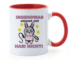 Kaffee Tasse Hase mit