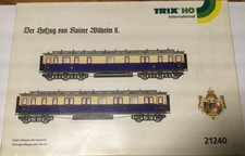 TRIX H0 21240+21241+21242 Der Hofzug von Kaiser WilhelmII, gebraucht,OVP