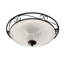 Deckenleuchte Glas Metall Ø