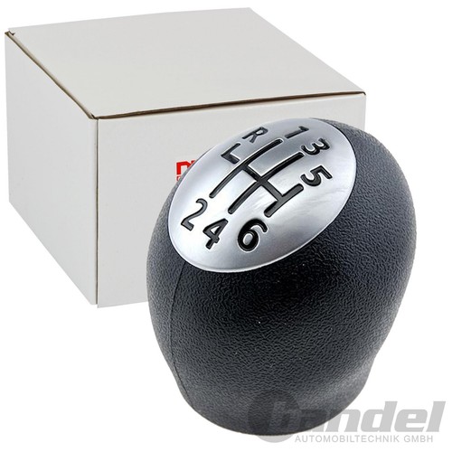 Gang schaltknauf schwarz - 6-gang,