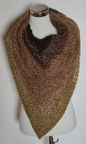 Dreieckstuch merino wolle - merino-,