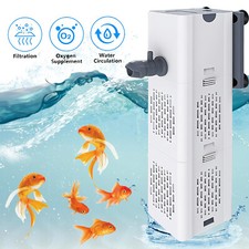 Aquarium Innenfilter 4in1 Aquarienfilter 500L/H Aquarien Filter Aquarium Pumpe