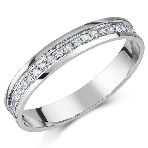 Palladium diamant eternity - palladium,