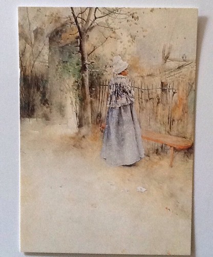 Kunst postkarte herbst - 1, postkarte,