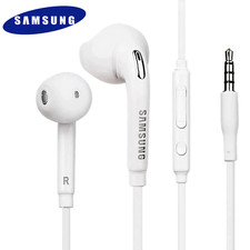 Original Samsung Kopfhörer In-Ear Fit Headphones Headset 3,5mm Klinke in Weiss