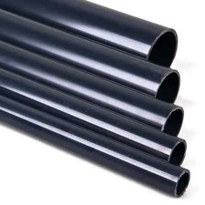 1 Meter PVC Rohr 25 32 40 50 63 75 110mm PVC-U Druckrohr PN10/16 ohne Muffe