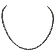 Turmalin kette schwarz - schwarz,