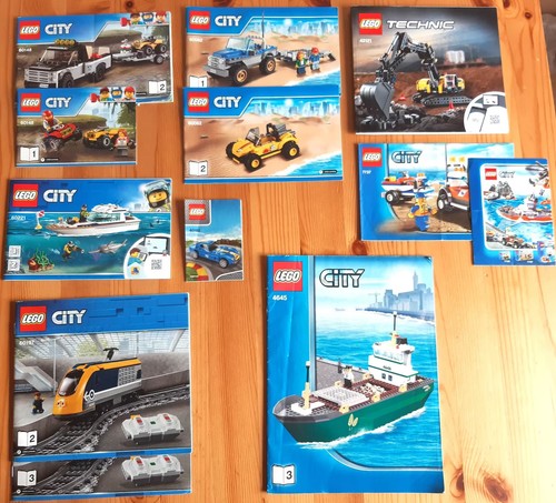 Lego bauanleitungen konvolut - lego,