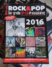 Rock&Pop Katalog 2016 , LP / CD Preiskatalog 2016 , Nachschlagewerk Schallplatte