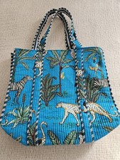 BADETASCHE / SHOPPER GESTEPPT