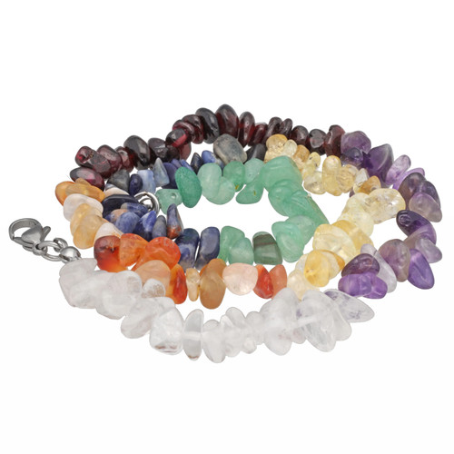 Chakra bunte splitterkette - chakra,