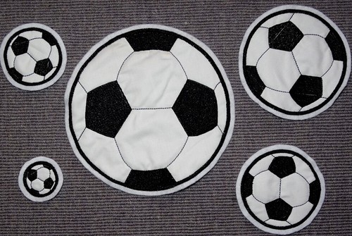 Fußball aufnäher applikation - aufnäher,
