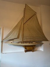 Großes Modell Segelschiff