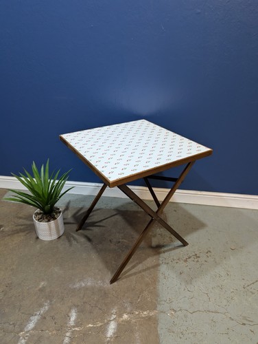 Vintage holz klapp kartentisch - holz,