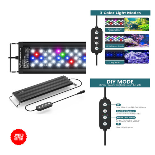 Aquarien led beleuchtung 10w - beleuchtung, 3