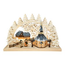 3D LED Schwibbogen Dorf