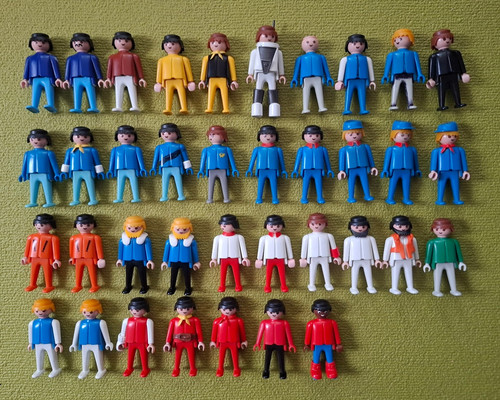 Vintage playmobil klicky - vintage,