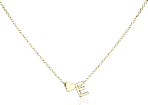 Damen halskette mit buchstaben - damen-halskette,