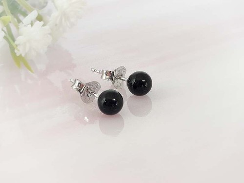 Onyx ohrringe silber 925 - onyx,