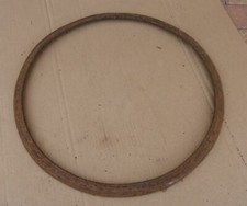 alt Eisenring Ring Gusseisen Kranz Fenster Eisen Rahmen rund Bullauge ca 5kg