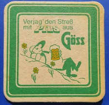 Bierdeckel Gösser Pils