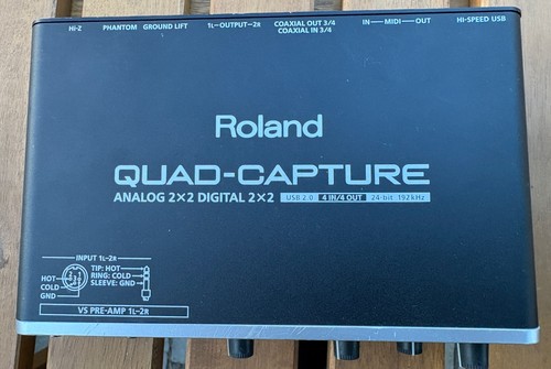 Roland quad capture - roland,