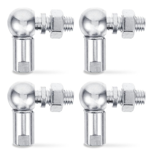 Stück kugelgelenk form m8 - 4, l-form
