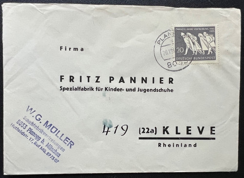 Bund brief 1965 mi - brief,, 1965,