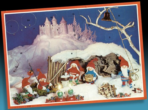 Schöner alter adventskalender - schÖner,