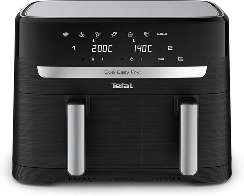 Tefal easy fry dual - dual, zone
