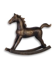 Dekofigur Schaukelpferd