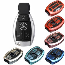 passend für Mercedes W204 W212 Schutzhülle Autoschlüssel Schlüssel grün rot blau