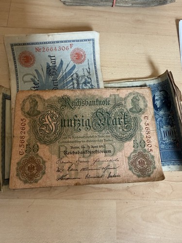 Lot reichsbanknoten deutsches - lot,