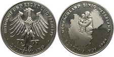 Medaille - Deutschland Einig