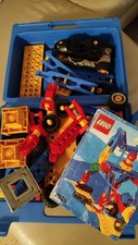 Lego 2960, Konstruktions Lego, Werkstattkoffer, Lego Koffer, viel Zubehör, Duplo