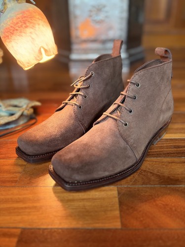 Sendra boots men suede brown - boots,