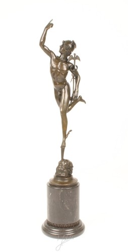Große bronzefigur - große,