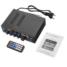 800W Digital Bluetooth Verstärker Audio HiFi Stereo Amplifier Vollverstärker FM