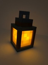 Minecraft Laterne LED Lampe Teelicht Dekoration Geschenk Nachtlicht Gaming