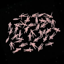 40x Plastik unbemalte