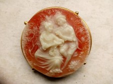 Wunderschoene Brosche ,Camee